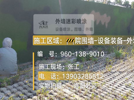 石河子外墙迷彩漆材料价约 45-60 元 /k